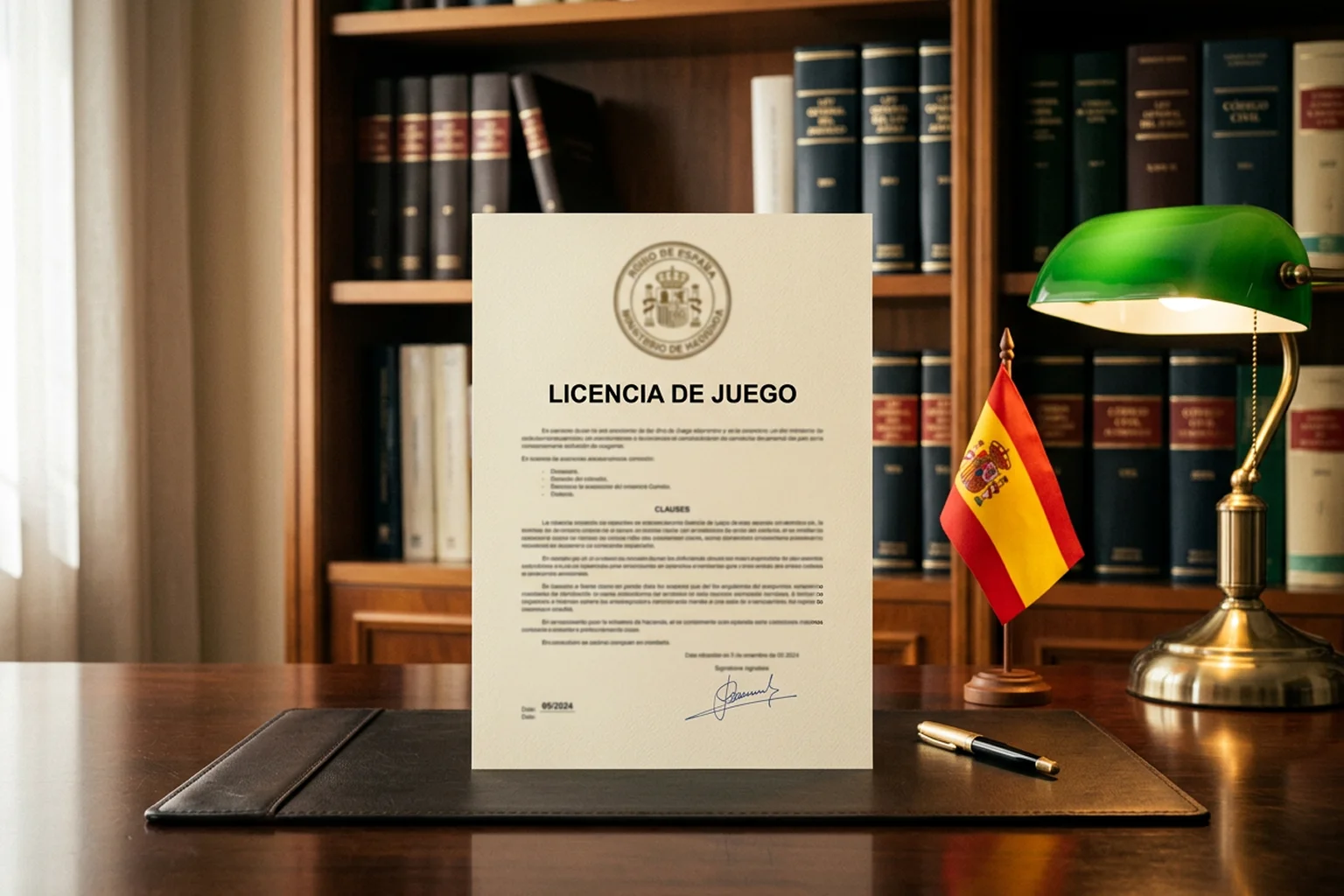 Documento oficial de la DGOJ con licencias de operadores de apuestas en España